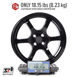 Circuit Performance CSF1 Gloss Black 5x114.3 | 17x8 | +35mm / 5.88