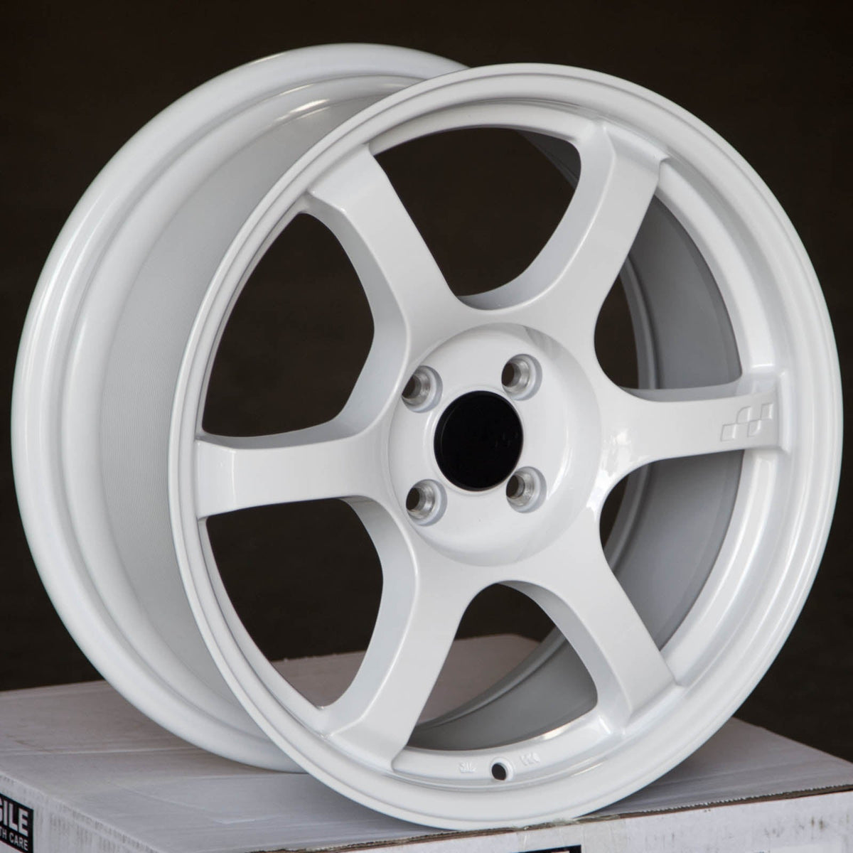 Circuit Performance CSF1 Gloss White 4x100 | 17x8 | +35mm / 5.88