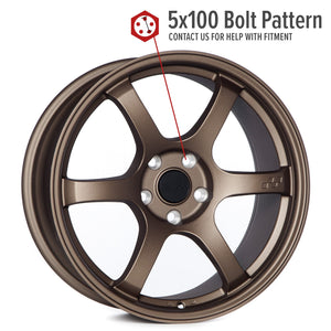 Circuit Performance CSF1 Matte Bronze 5x114.3 | 18x8.5 | +35mm / 6.13
