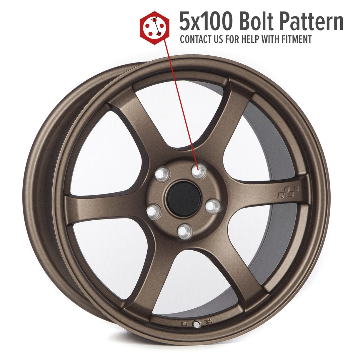 Circuit Performance CSF1 Matte Bronze 5x100 | 18x9.5 | +38mm / 6.75