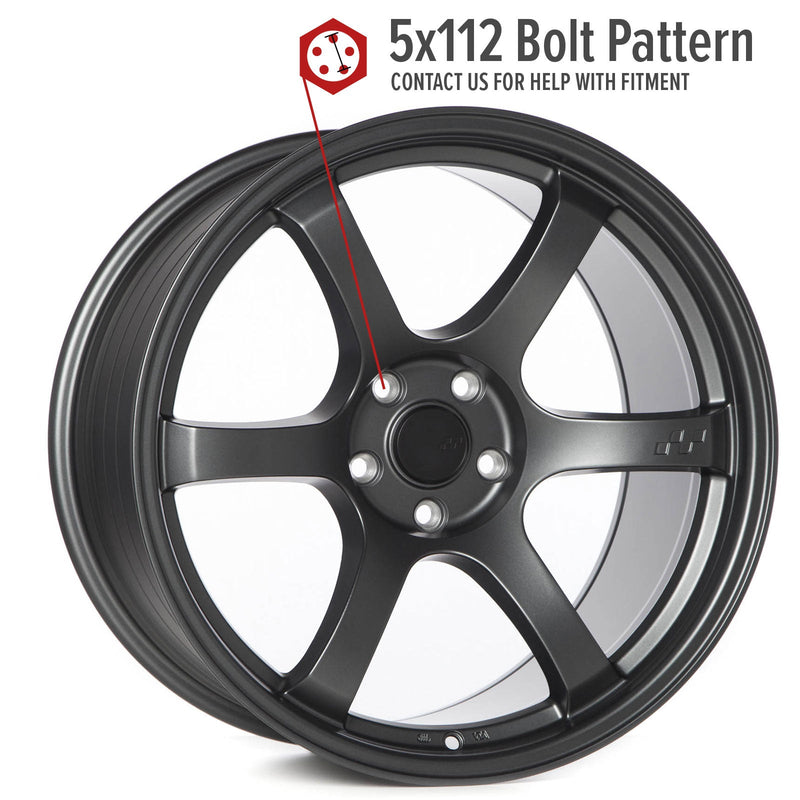 Circuit Performance CSF1 Matte Gunmetal 5x112 | 19x11 | +40mm / 7.57
