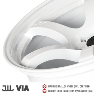 Circuit Performance CSF1 Gloss White 5x112 | 19x11 | +40mm / 7.57