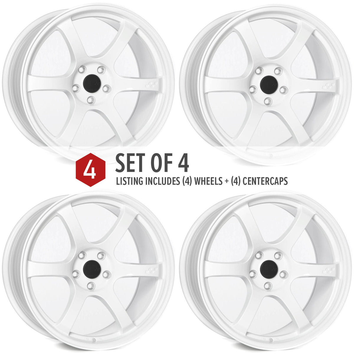 Circuit Performance CSF1 Gloss White 5x114.3 | 19x11 | +40mm / 7.57