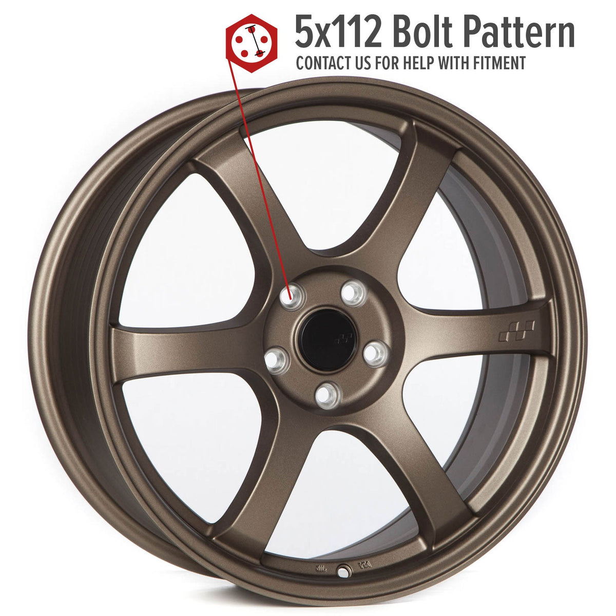 Circuit Performance CSF1 Matte Bronze 5x112 | 19x8.5 | +38mm / 6.25