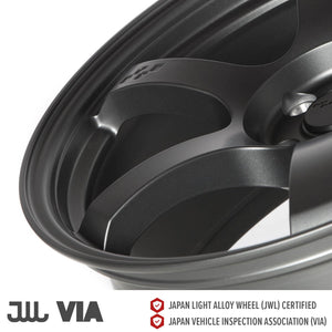Circuit Performance CSF1 Matte Gunmetal 5x112 | 19x8.5 | +38mm / 6.25