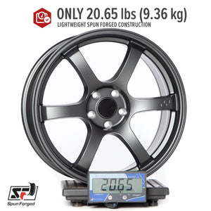 Circuit Performance CSF1 Matte Gunmetal 5x112 | 19x8.5 | +38mm / 6.25