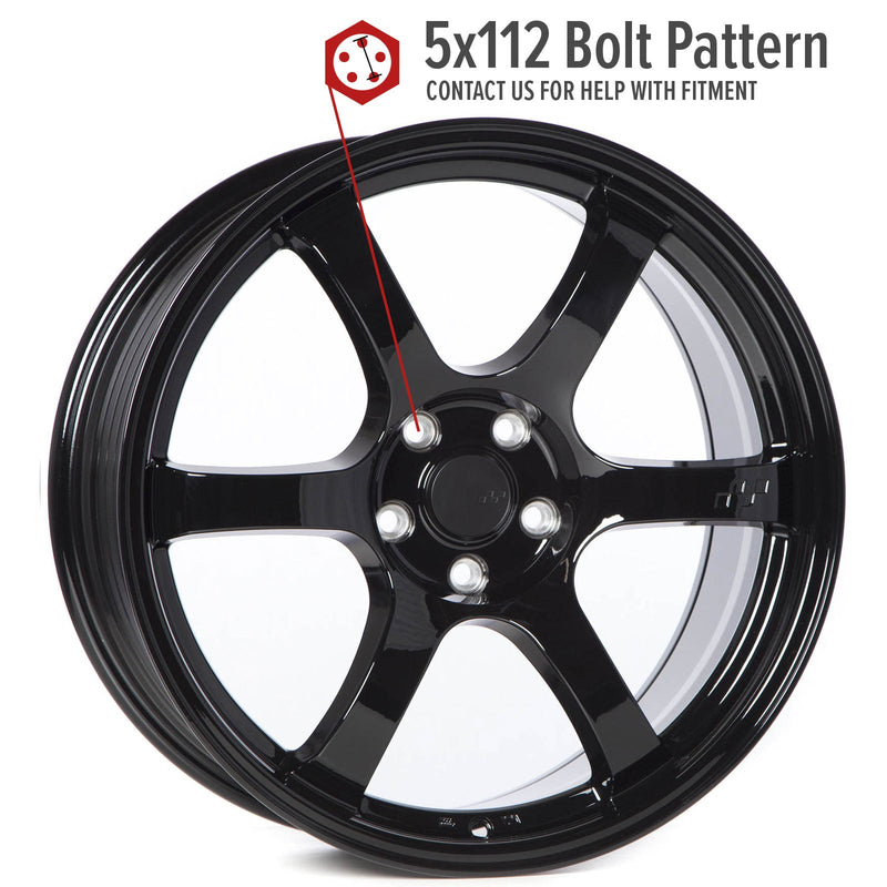 Circuit Performance CSF1 Gloss Black 5x112 | 19x8.5 | +38mm / 6.25