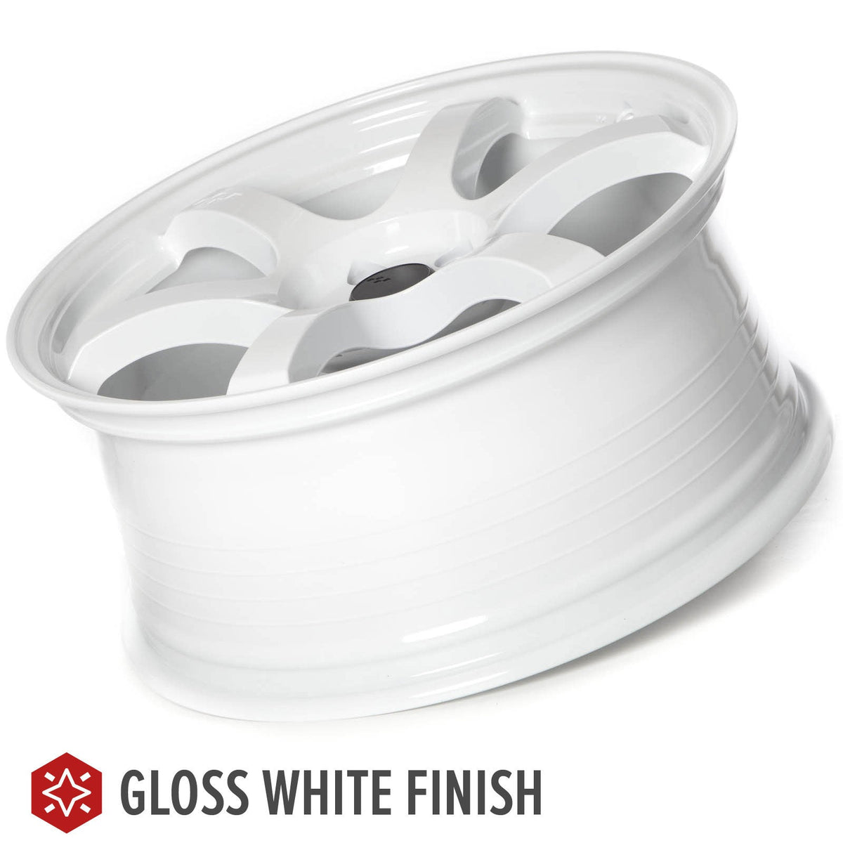 Circuit Performance CSF1 Gloss White 5x114.3 | 19x8.5 | +38mm / 6.25
