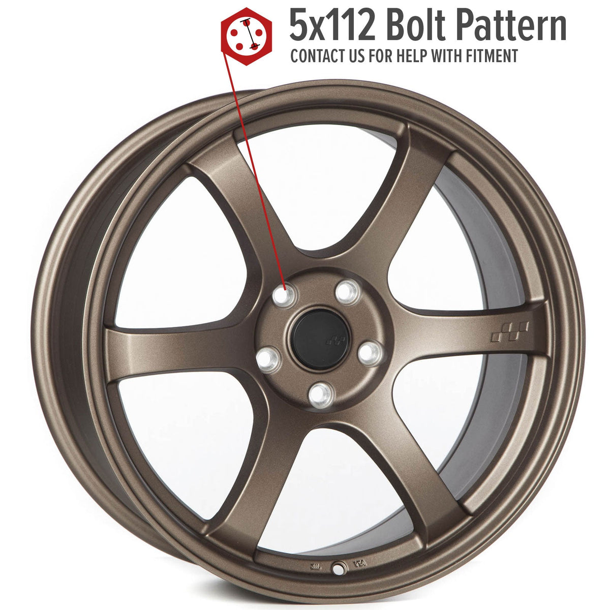 Circuit Performance CSF1 Matte Bronze 5x112 | 19x9.5 | +35mm / 6.63