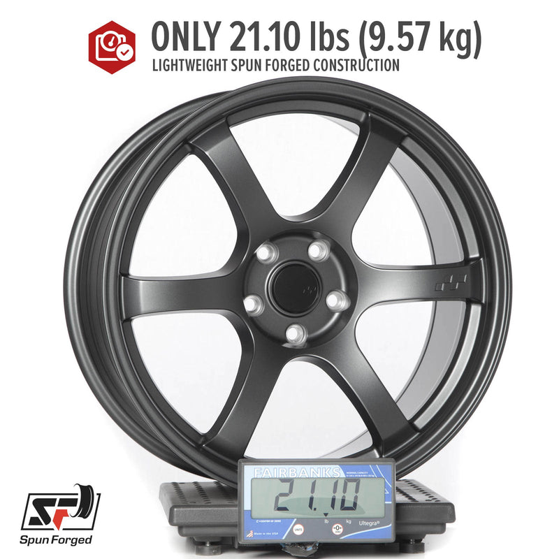 Circuit Performance CSF1 Matte Gunmetal 5x112 | 19x9.5 | +28mm / 6.35