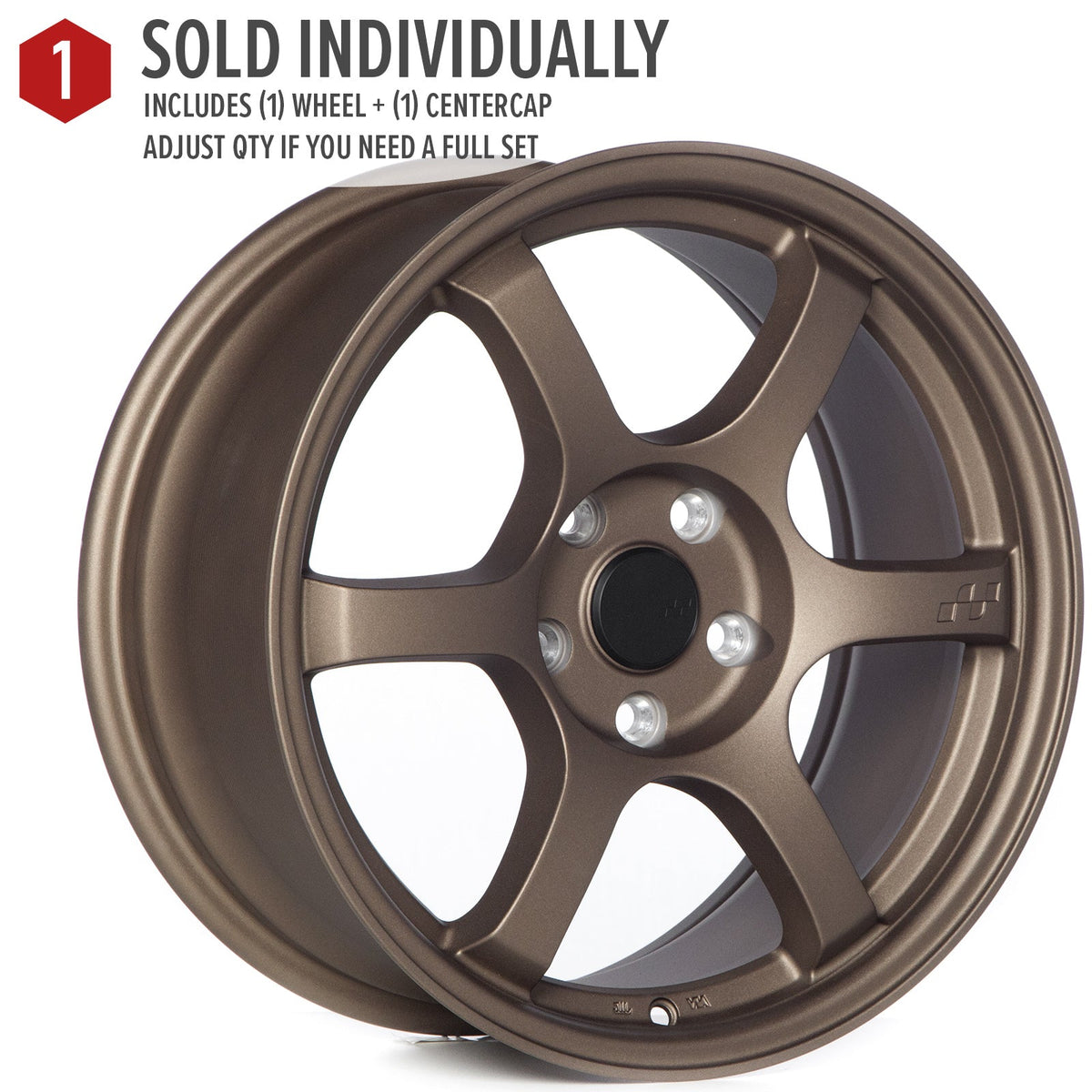 Circuit Performance CSF1 Matte Bronze 5x114.3 | 17x8 | +35mm / 5.88