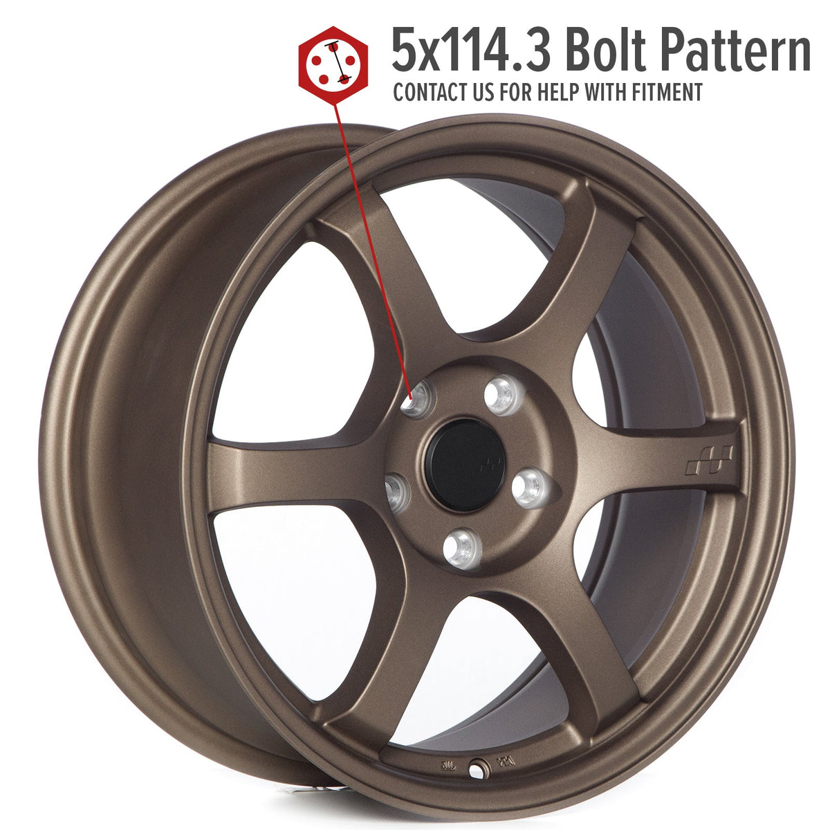 Circuit Performance CSF1 Matte Bronze 5x114.3 | 17x8 | +35mm / 5.88