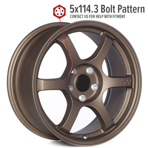 Circuit Performance CSF1 Matte Bronze 5x114.3 | 17x8 | +35mm / 5.88