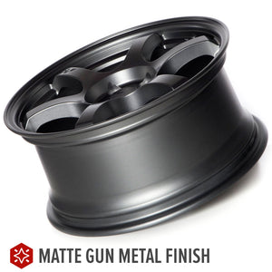 Circuit Performance CSF1 Matte Gunmetal 5x114.3 | 17x8 | +35mm / 5.88