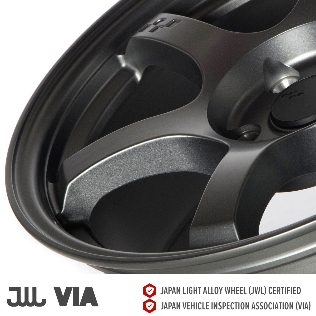 Circuit Performance CSF1 Matte Gunmetal 5x114.3 | 17x8 | +35mm / 5.88