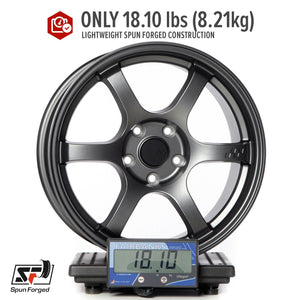 Circuit Performance CSF1 Matte Gunmetal 5x114.3 | 17x8 | +35mm / 5.88