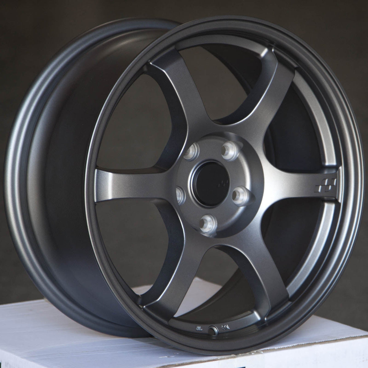 Circuit Performance CSF1 Matte Gunmetal 5x114.3 | 17x8 | +35mm / 5.88