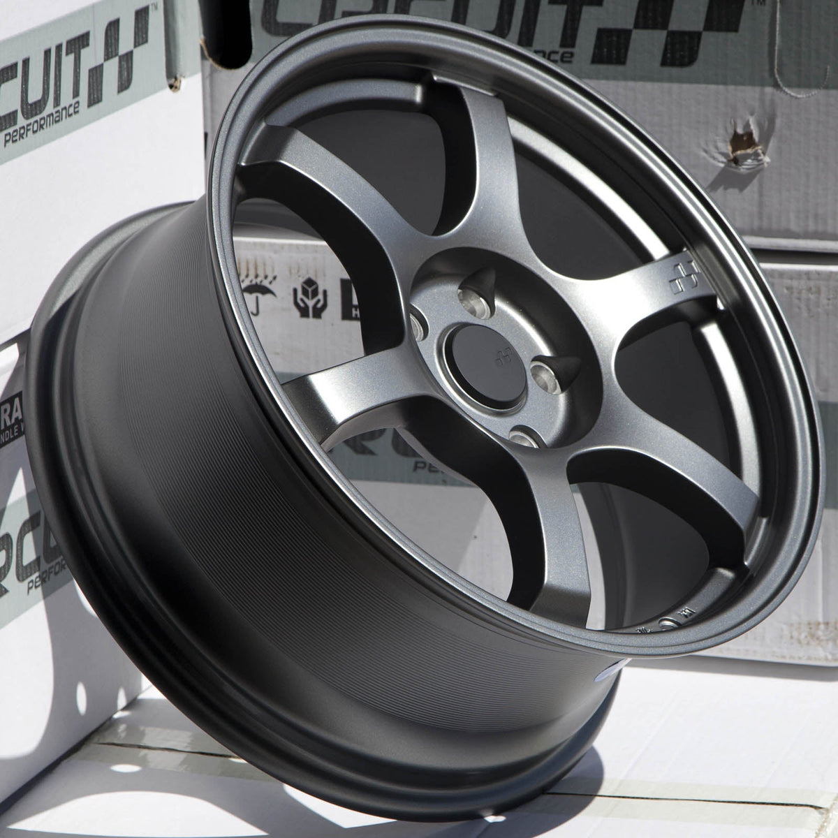 Circuit Performance CSF1 Matte Gunmetal 5x114.3 | 17x8 | +35mm / 5.88