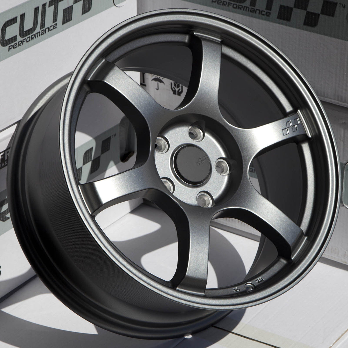 Circuit Performance CSF1 Matte Gunmetal 5x114.3 | 17x8 | +35mm / 5.88