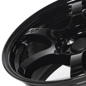 Circuit Performance CSF1 Gloss Black 5x114.3 | 17x8 | +35mm / 5.88