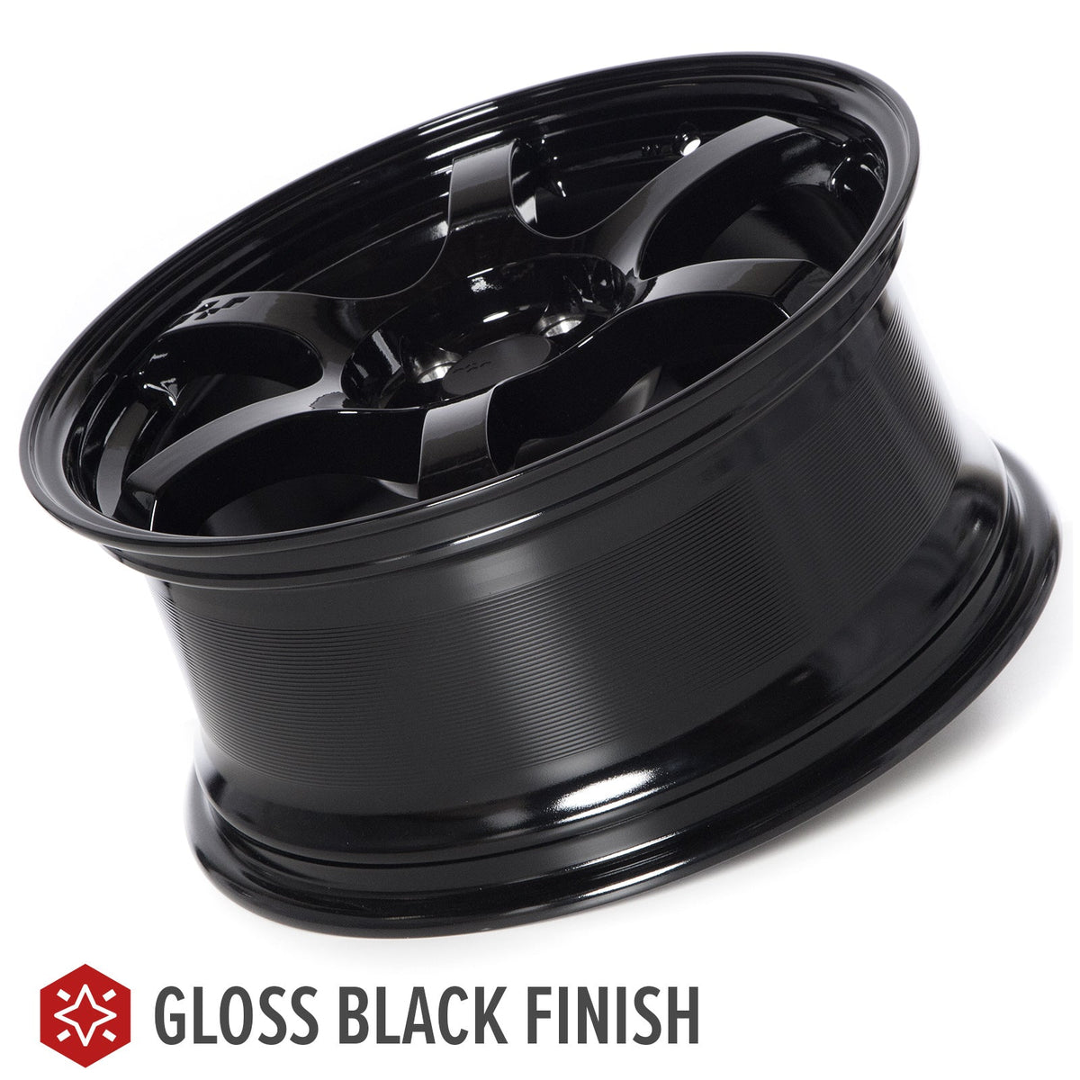 Circuit Performance CSF1 Gloss Black 5x114.3 | 17x8 | +35mm / 5.88