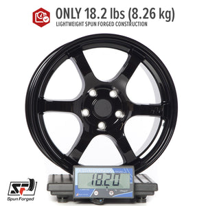 Circuit Performance CSF1 Gloss Black 5x114.3 | 17x8 | +35mm / 5.88