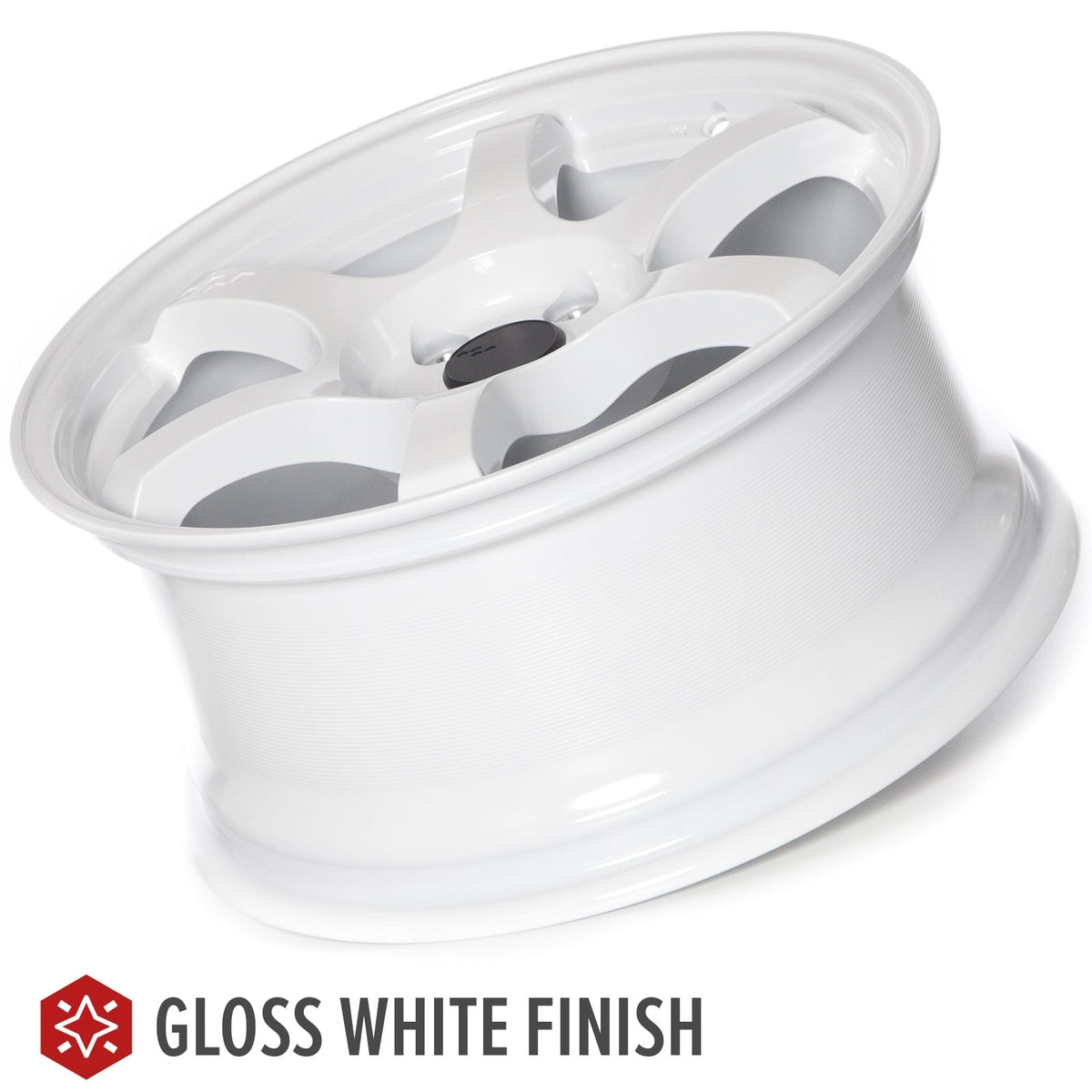 Circuit Performance CSF1 Gloss White 5x114.3 | 17x8 | +35mm / 5.88