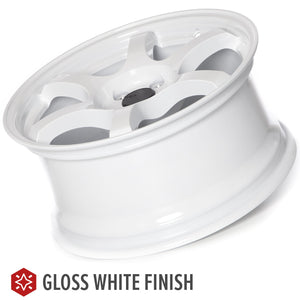 Circuit Performance CSF1 Gloss White 5x114.3 | 17x8 | +35mm / 5.88