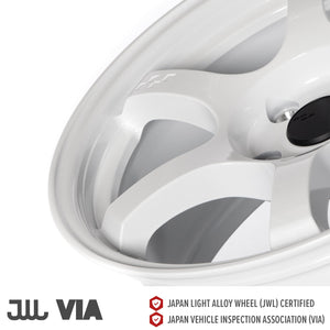 Circuit Performance CSF1 Gloss White 4x100 | 17x8 | +35mm / 5.88