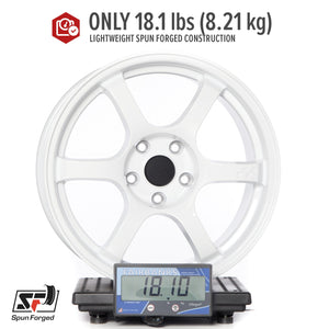 Circuit Performance CSF1 Gloss White 5x114.3 | 17x8 | +35mm / 5.88