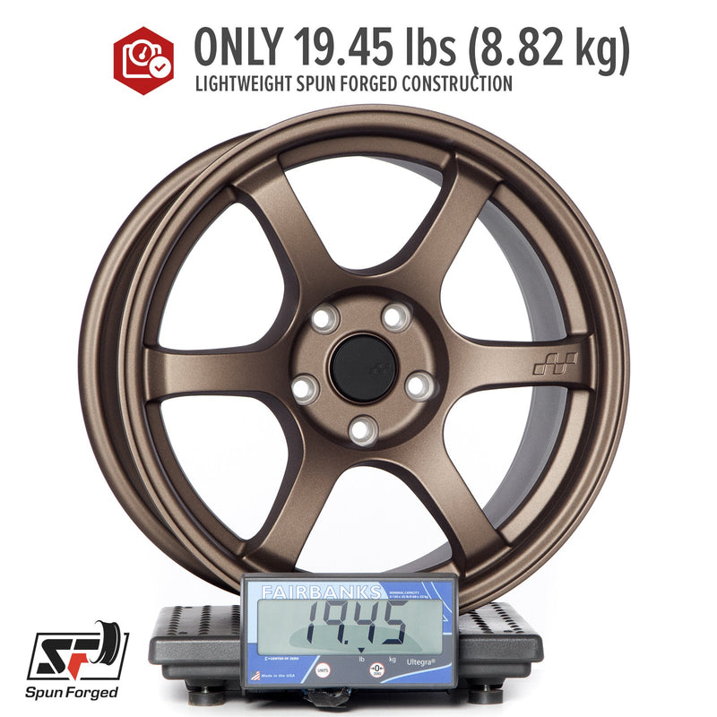 Circuit Performance CSF1 Matte Bronze 5x114.3 | 17x9 | +35mm / 6.38