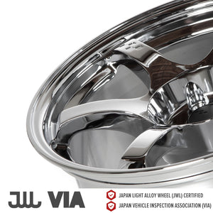 Circuit Performance CSF1 Triple Chrome Plated 5x114.3 | 17x9 | +20mm / 5.79