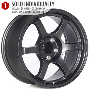 Circuit Performance CSF1 Matte Gunmetal 5x120 | 17x9 | +20mm / 5.79