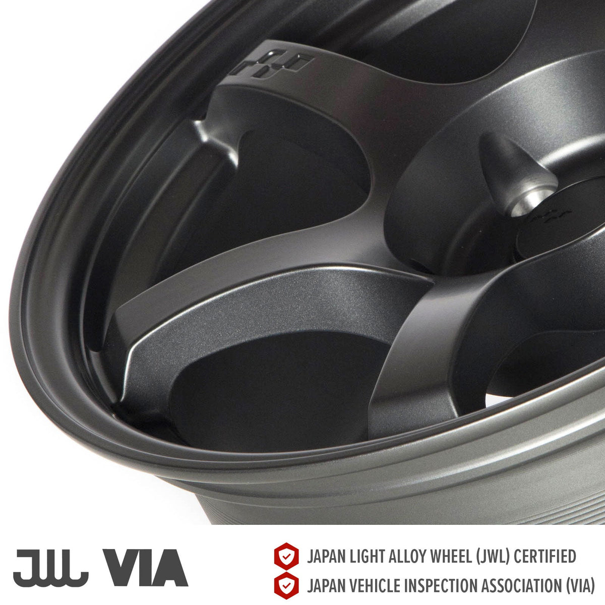 Circuit Performance CSF1 Matte Gunmetal 5x114.3 | 17x9 | +20mm / 5.79