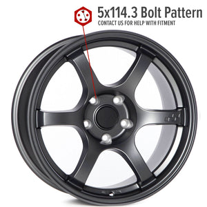 Circuit Performance CSF1 Matte Gunmetal 5x120 | 17x9 | +20mm / 5.79