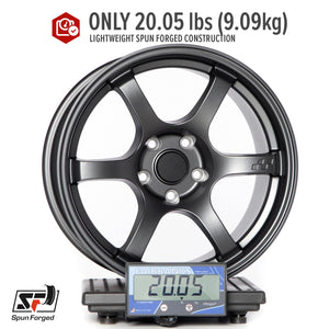Circuit Performance CSF1 Matte Gunmetal 5x114.3 | 17x9 | +20mm / 5.79