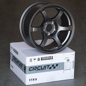 Circuit Performance CSF1 Matte Gunmetal 5x120 | 17x9 | +20mm / 5.79