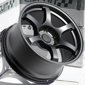Circuit Performance CSF1 Matte Gunmetal 5x120 | 17x9 | +20mm / 5.79