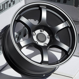 Circuit Performance CSF1 Matte Gunmetal 5x114.3 | 17x9 | +20mm / 5.79