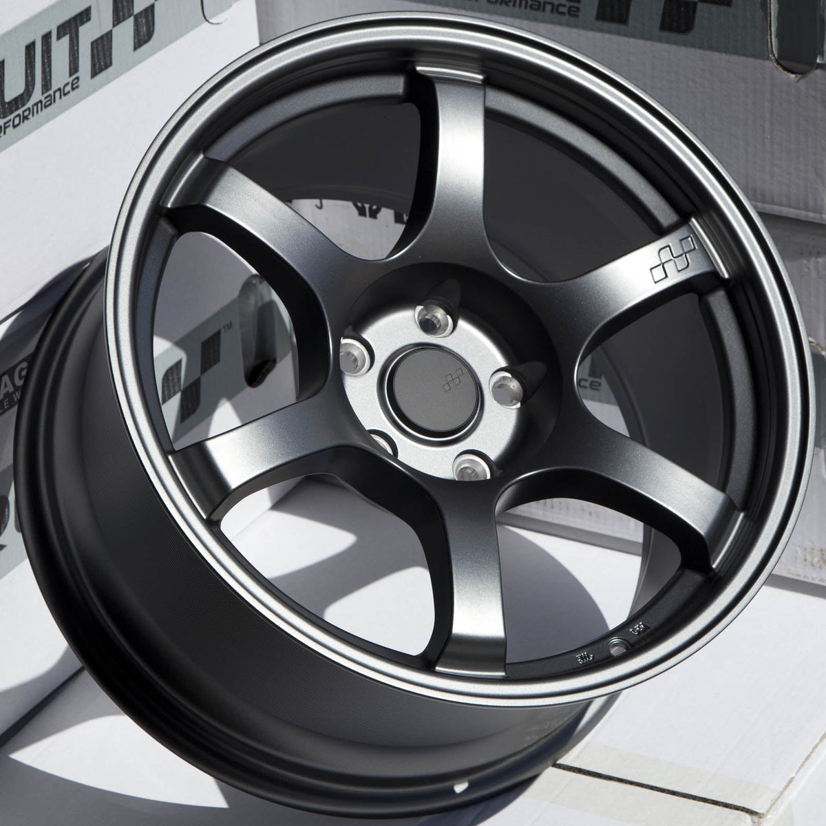 Circuit Performance CSF1 Matte Gunmetal 5x120 | 17x9 | +20mm / 5.79