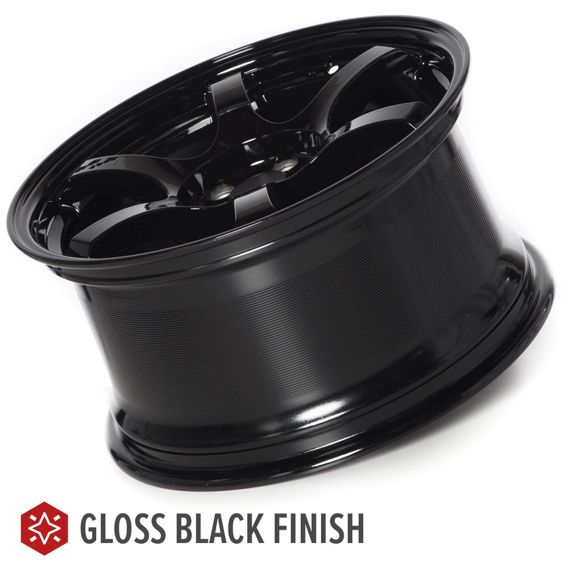 Circuit Performance CSF1 Gloss Black 5x114.3 | 17x9 | +35mm / 6.38
