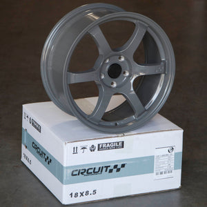 Circuit Performance CSF1 Gloss Battleship Grey 5x114.3 | 18x8.5 | +35mm / 6.13