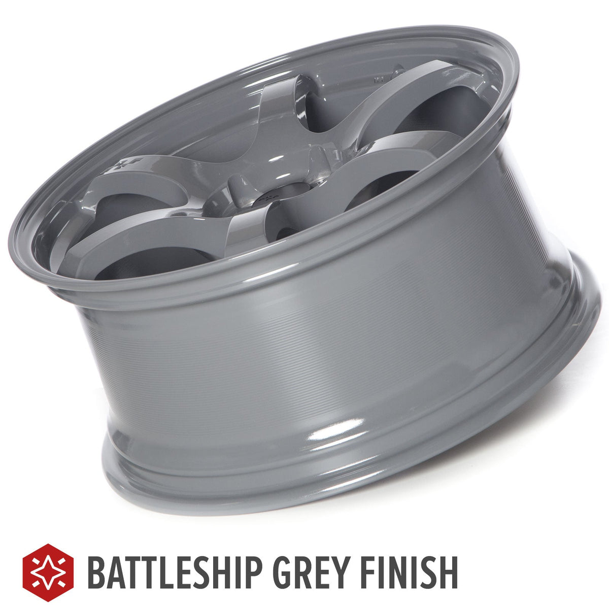 Circuit Performance CSF1 Gloss Battleship Grey 5x114.3 | 18x8.5 | +35mm / 6.13