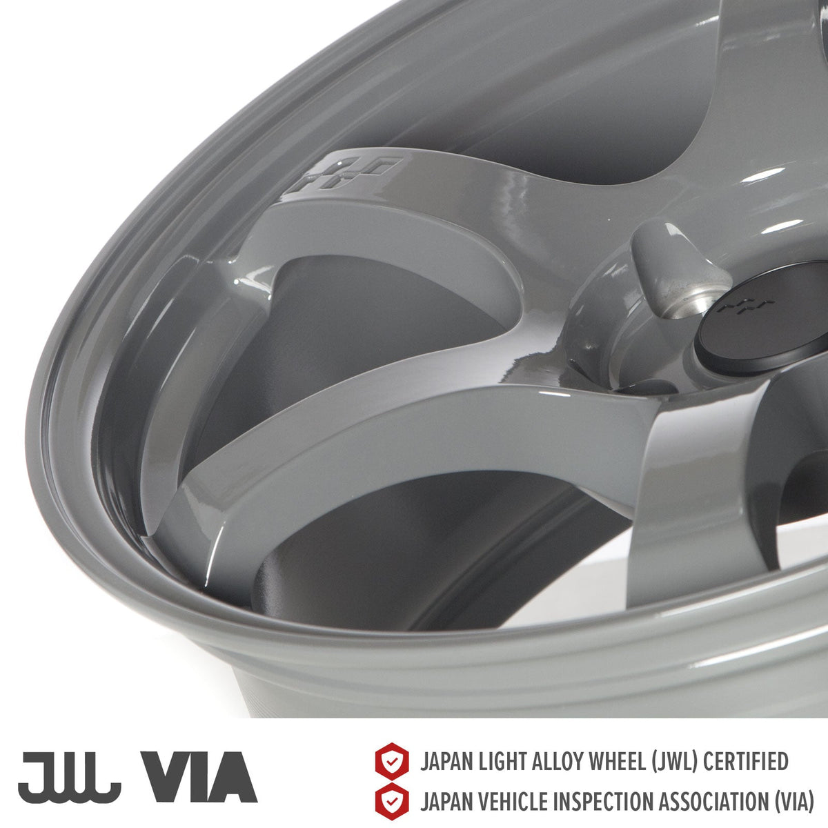 Circuit Performance CSF1 Gloss Battleship Grey 5x114.3 | 18x8.5 | +35mm / 6.13