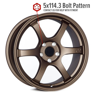 Circuit Performance CSF1 Matte Bronze 5x114.3 | 18x8.5 | +35mm / 6.13