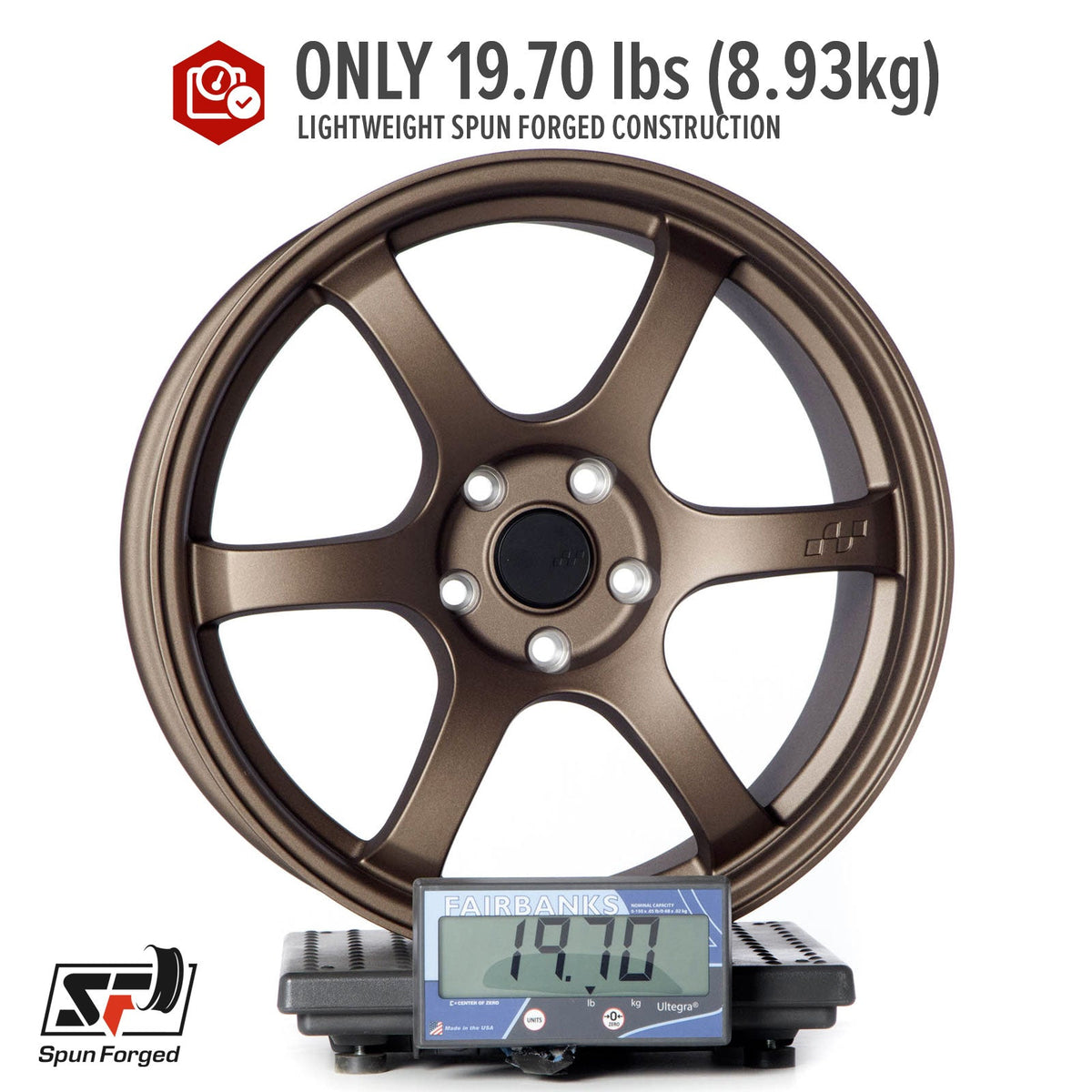 Circuit Performance CSF1 Matte Bronze 5x114.3 | 18x8.5 | +35mm / 6.13
