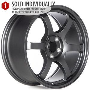 Circuit Performance CSF1 Matte Gunmetal 5x114.3 | 18x8.5 | +35mm / 6.13