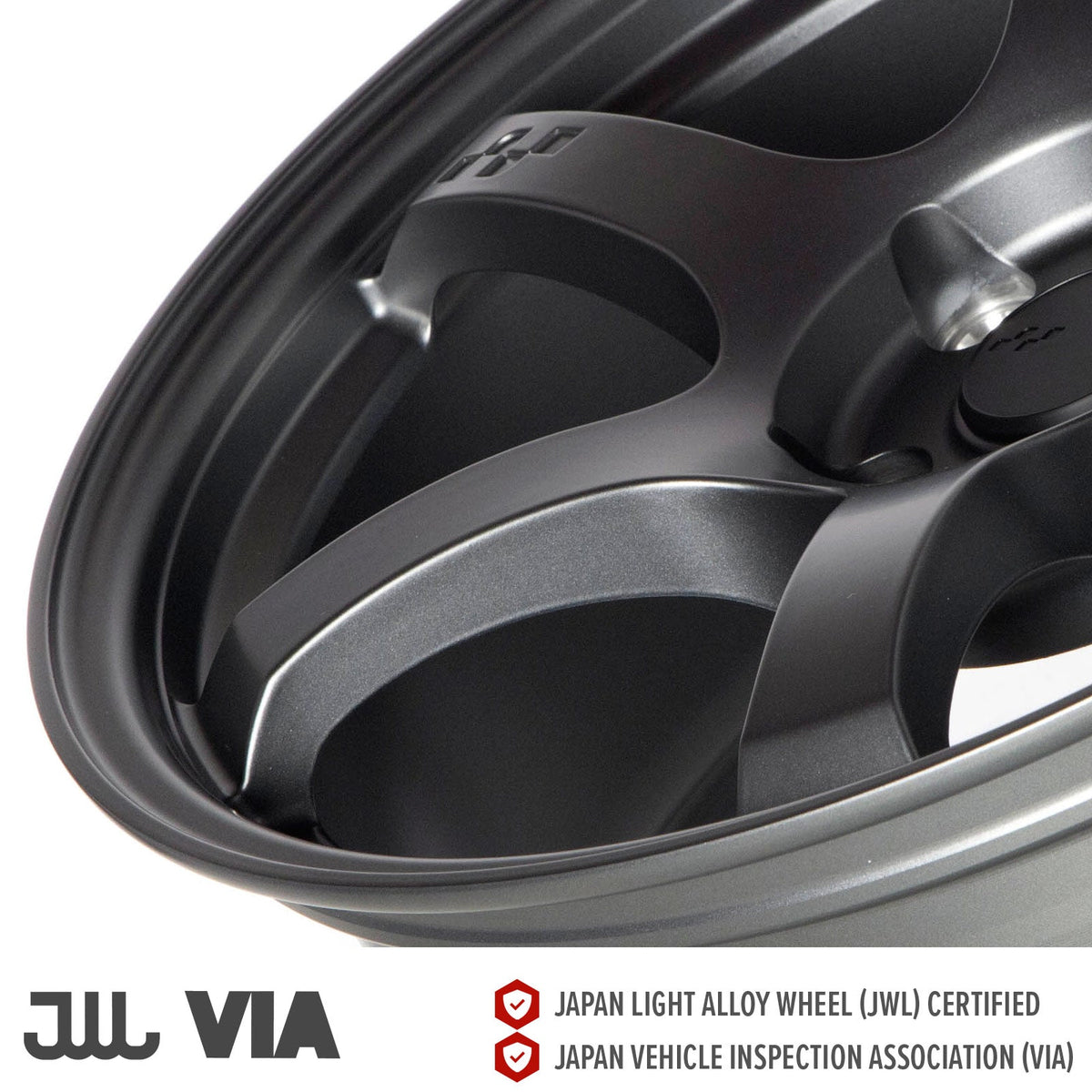 Circuit Performance CSF1 Matte Gunmetal 5x114.3 | 18x8.5 | +35mm / 6.13