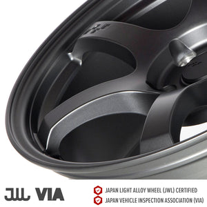 Circuit Performance CSF1 Matte Gunmetal 5x114.3 | 18x8.5 | +35mm / 6.13
