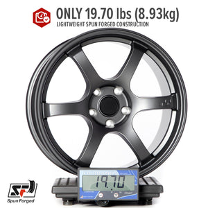 Circuit Performance CSF1 Matte Gunmetal 5x114.3 | 18x8.5 | +35mm / 6.13